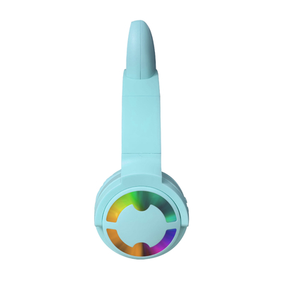 Flashing LED Cute Cat Ears Headphones Bluetooth Wireless Headset With Mic Kid Girl Stereo Music